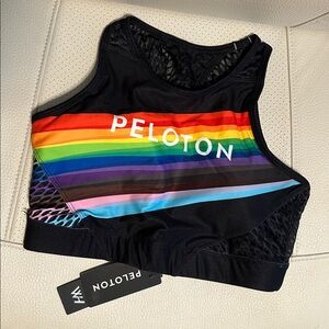 Peloton WITH High Neck Pride Bra